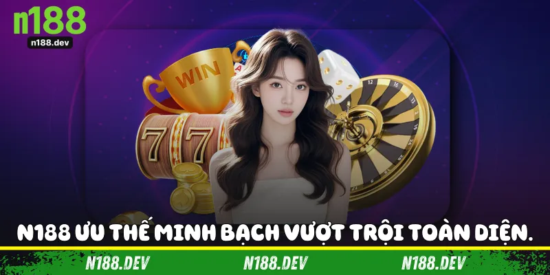 N188 ưu thế minh bạch vượt trội toàn diện.